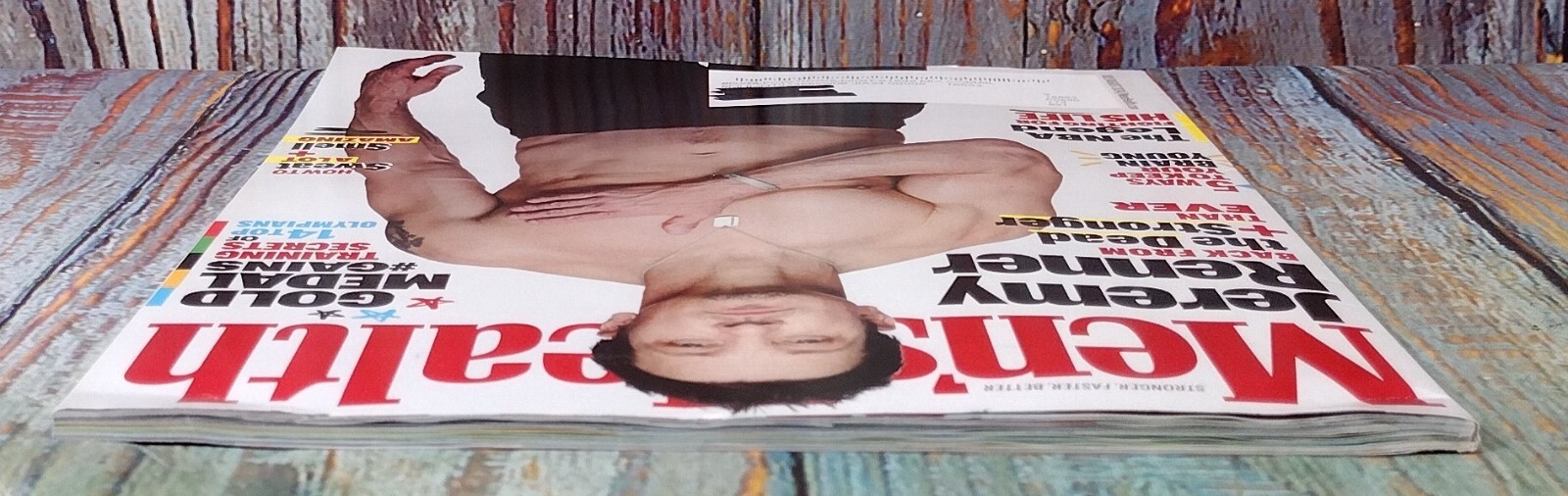 Men’s Health Magazine JULY/AUG 2024 Jeremy Renner Back from the Dead & Stronger