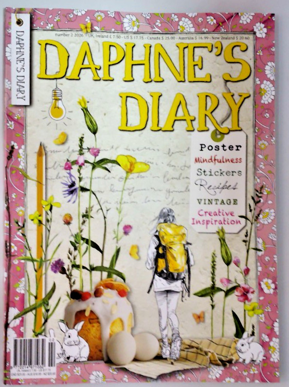 Daphne’s Diary Magazine #2 2026 DIY Interior Vintage Garden Recipes Trips Recipe