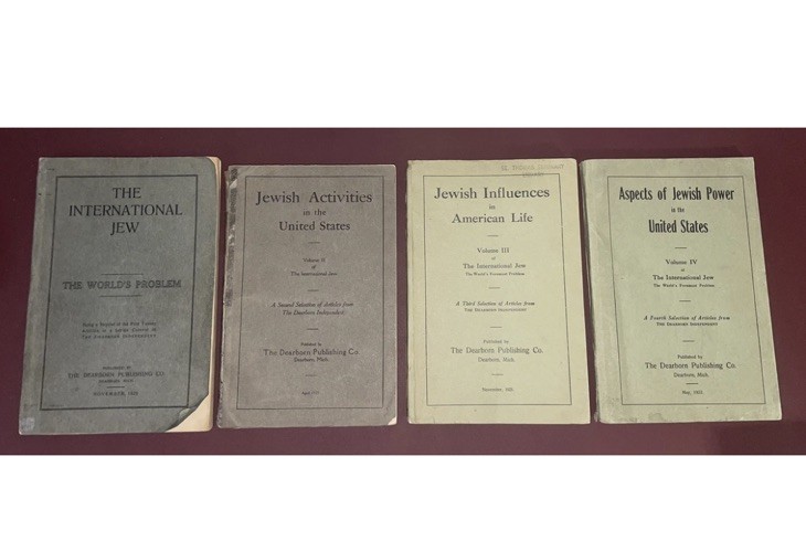 RARE ORIGINAL The International Jew 4 Volume Complete Set 1920s HENRY FORD