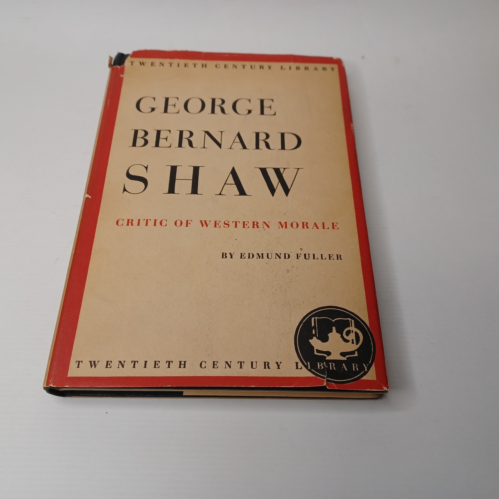 George Bernard Shaw Critic of Western Morale Edmund Fuller, HC 1950 1st edition