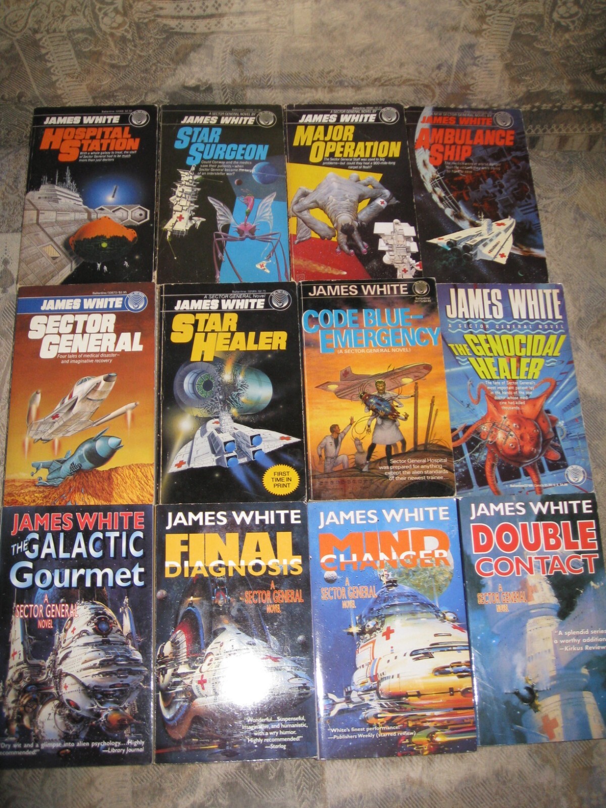 James White – Sector General. Books 1-12 – paperback