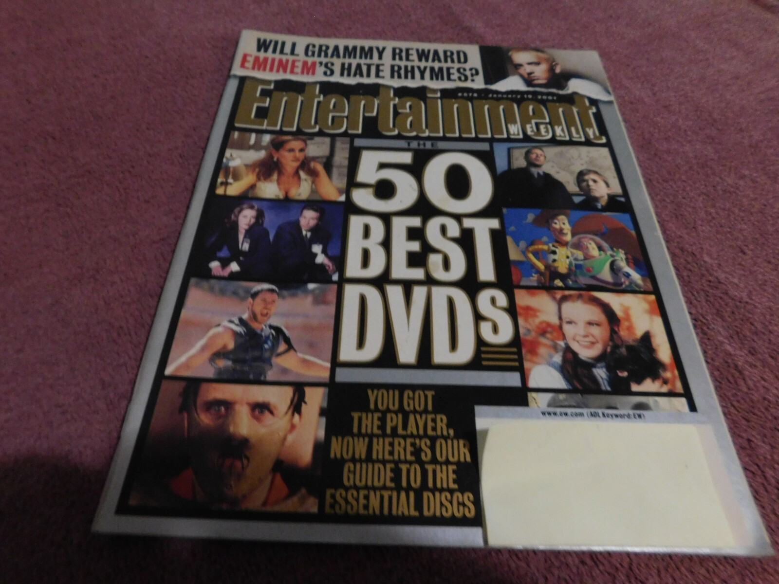Entertainment Weekly Magazine 2001 The 50 Best DVDs / HBO’s OZ
