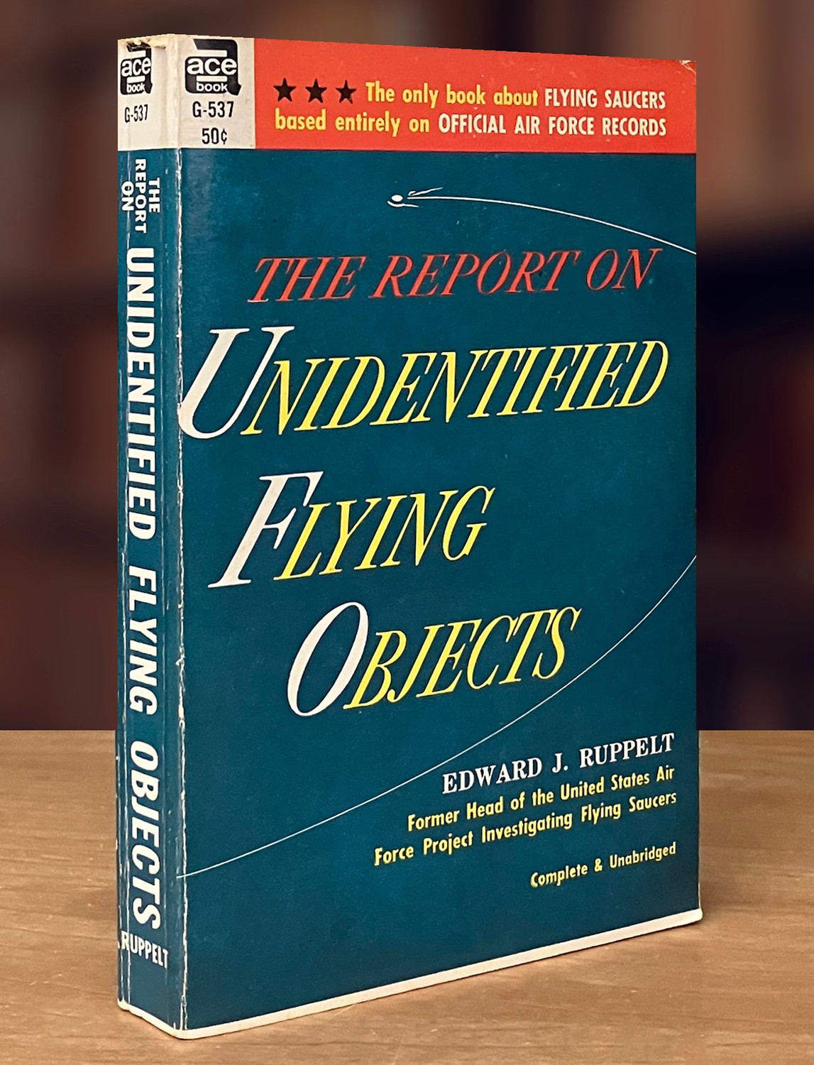 The Report on Unidentified Flying Objects by Edward J. Ruppelt (1956 PB)
