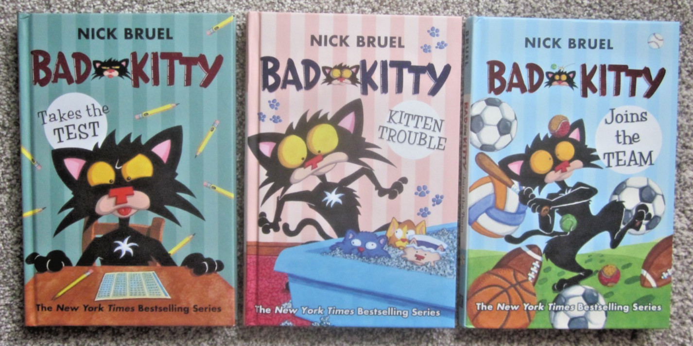 BAD KITTY by NICK BRUEL BOOK LOT / 3HC + 4SC / 2008-2019