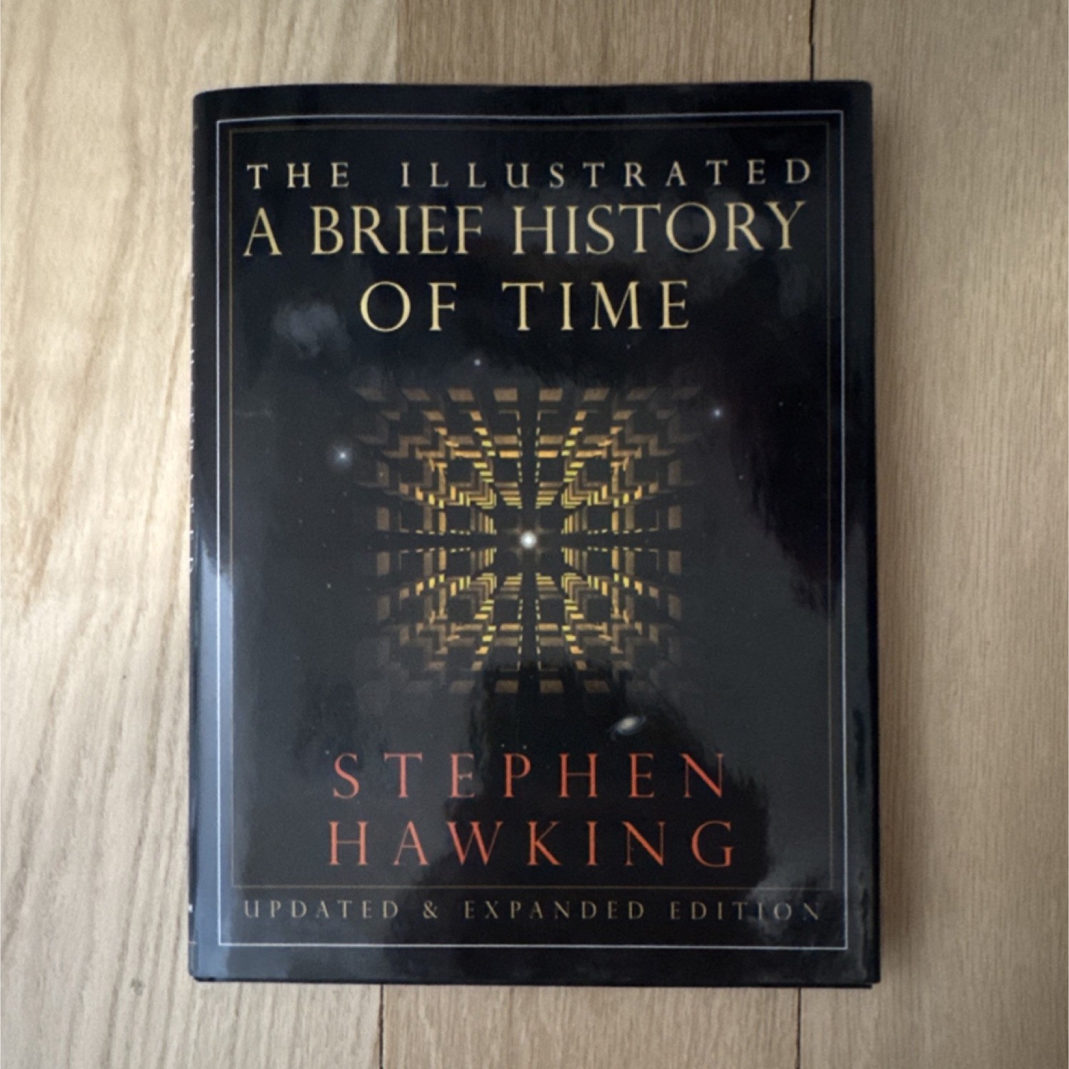 Illustrated a Brief History of Time by Stephen Hawking Expanded Hardcover