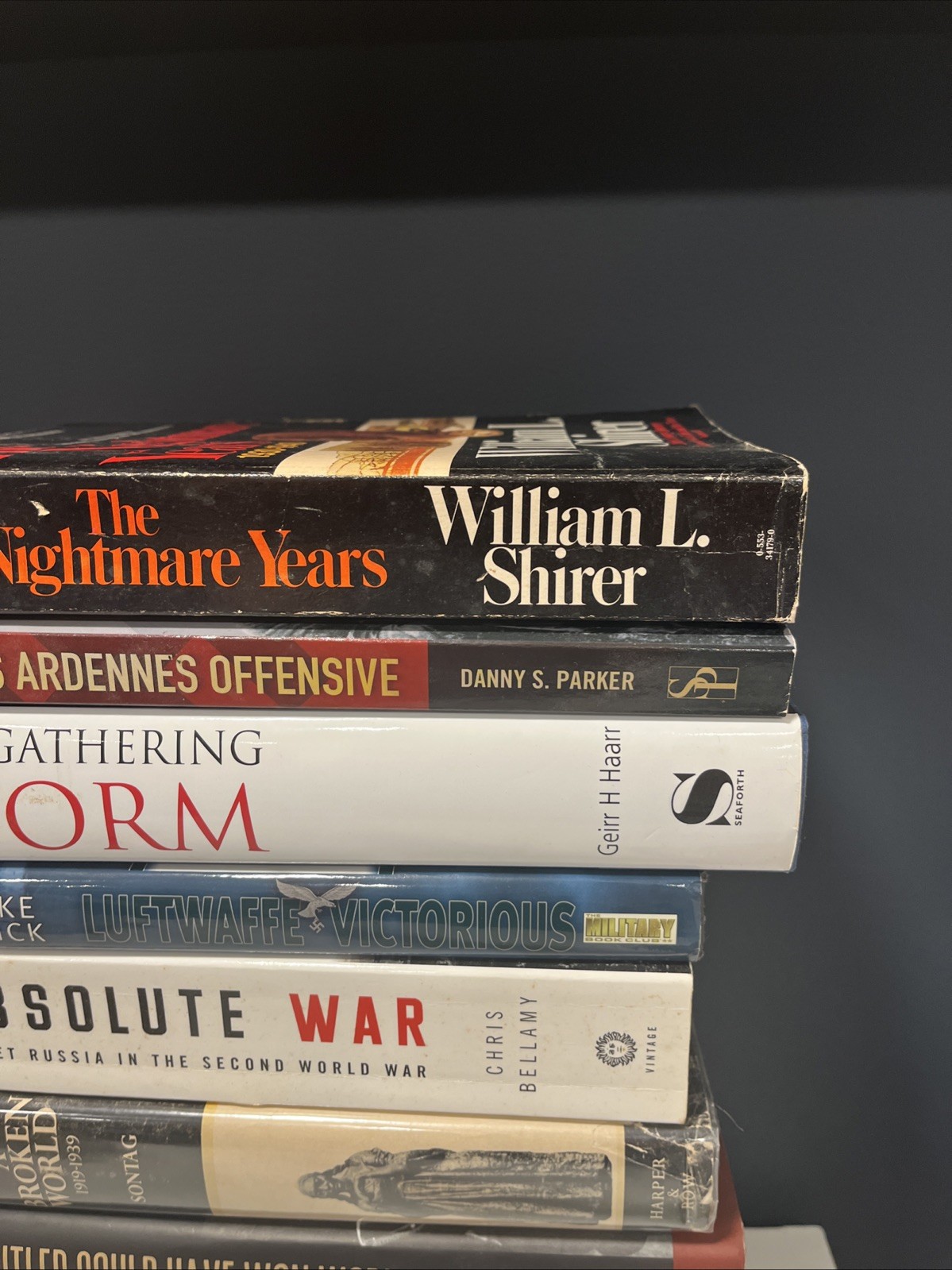 World War II Europe Nazi Germany Hitler Holocaust Third Reich – Book Lot Of 12
