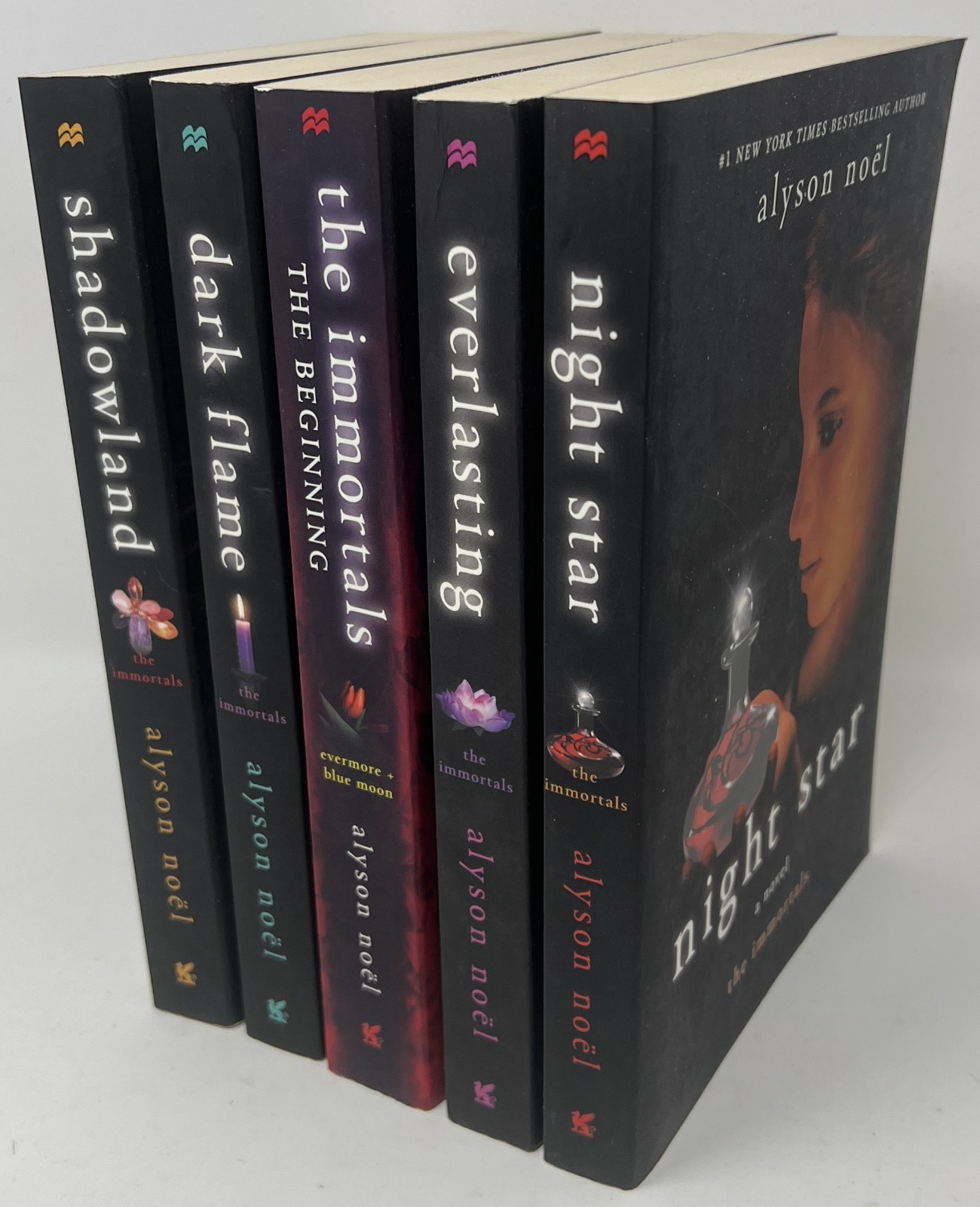 The Immortals Series by Alyson Noël Complete Set – 5 PB Lot St. Martin’s Griffin