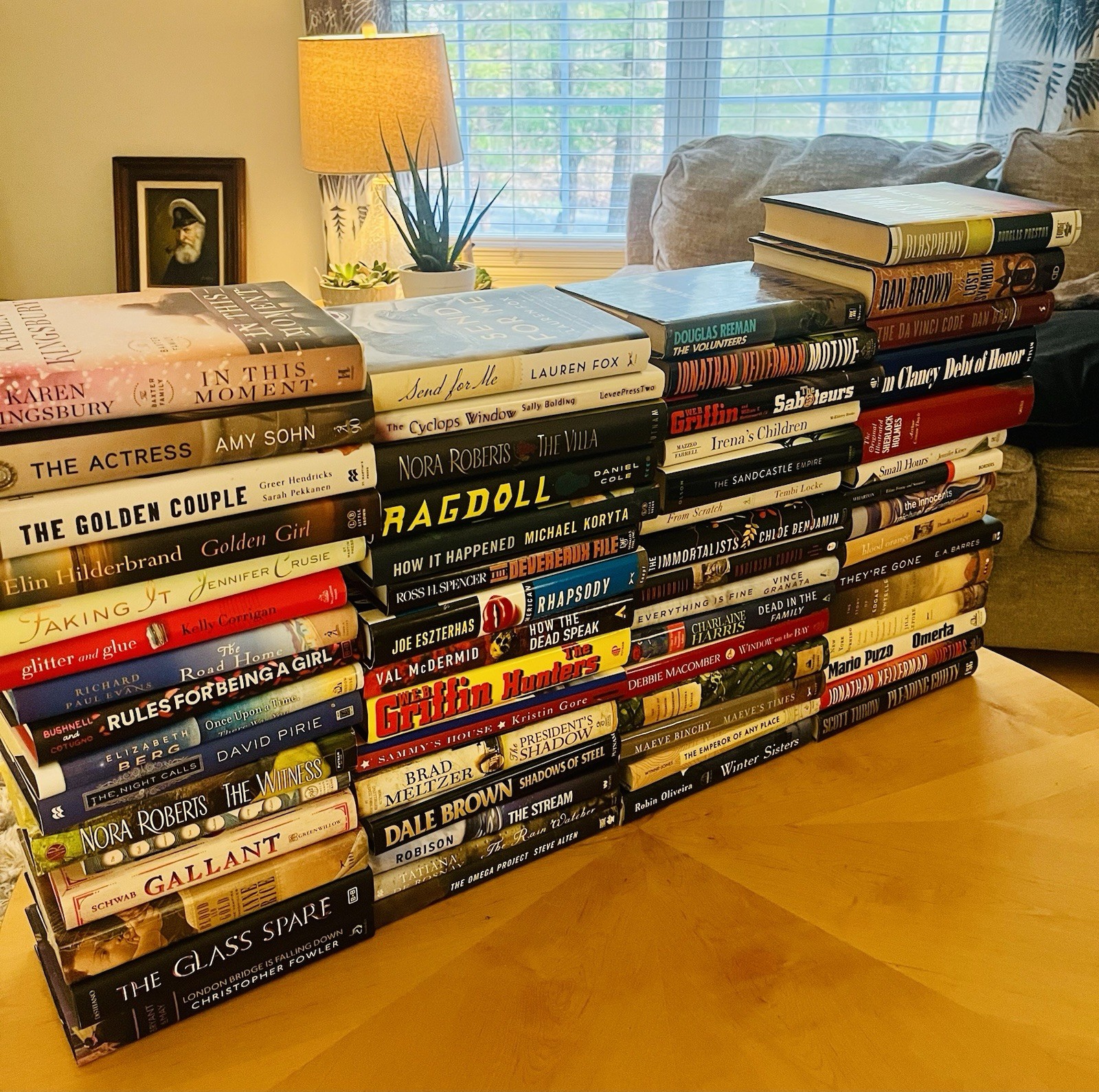 Lot of 10 Pounds Hardcover INSTANT COLLECTION GENERAL FICTION Book MIX GENRE SET
