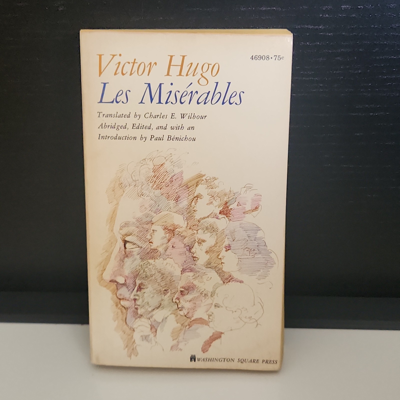 Les Miserables English Victor Hugo – Wilbour Washington Square Press 1964 PB