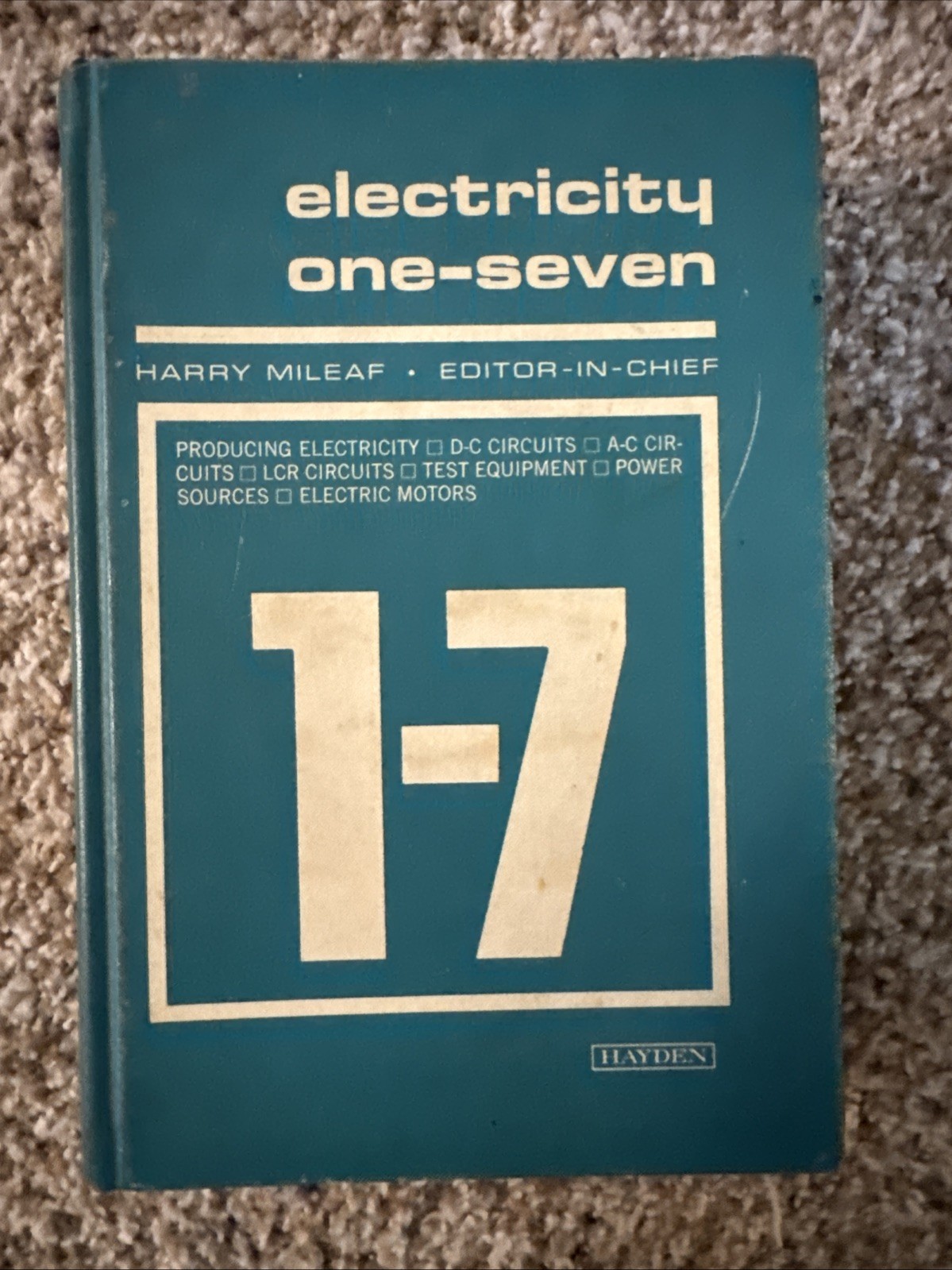 Electricity One-Seven, 1966, First Edition