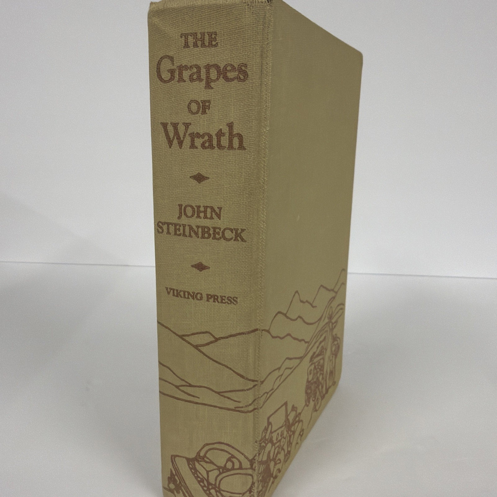 The Grapes of Wrath John Steinbeck First Edition First Print Viking 1939