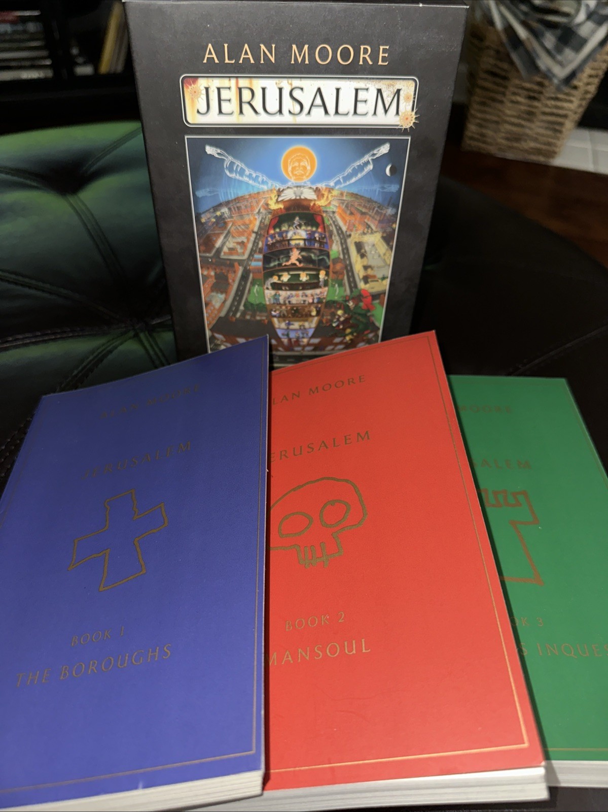 Jerusalem by Alan Moore (2016, Trade Paperback) 3 Books Set