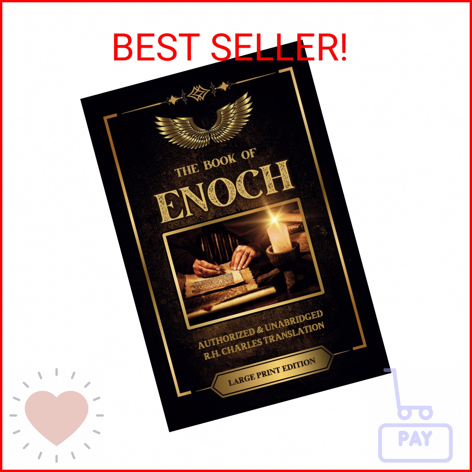 The Book of Enoch: Classic, Authorized, and Unabridged R.H Charles English Trans