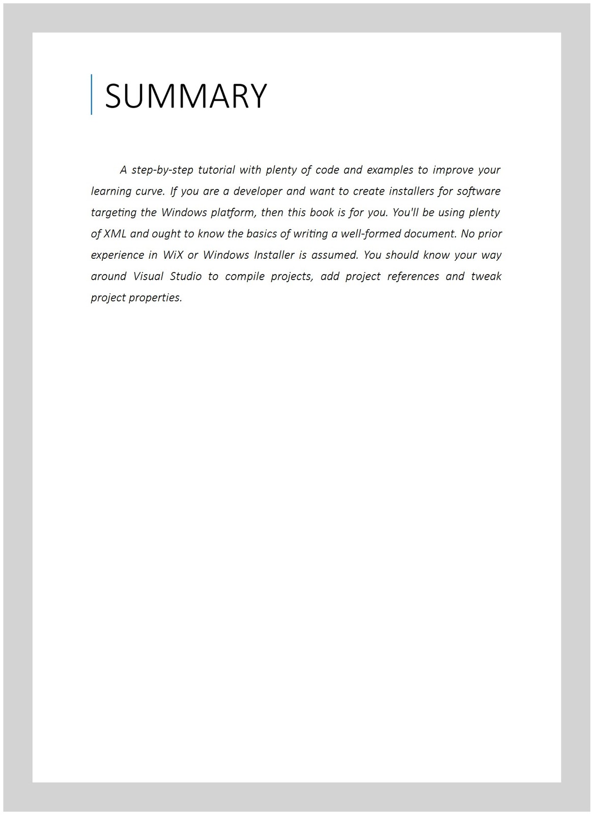 Wix 3.6 : A Developer’s Guide to Windows Installer XML, An In-and-Out, To-the…
