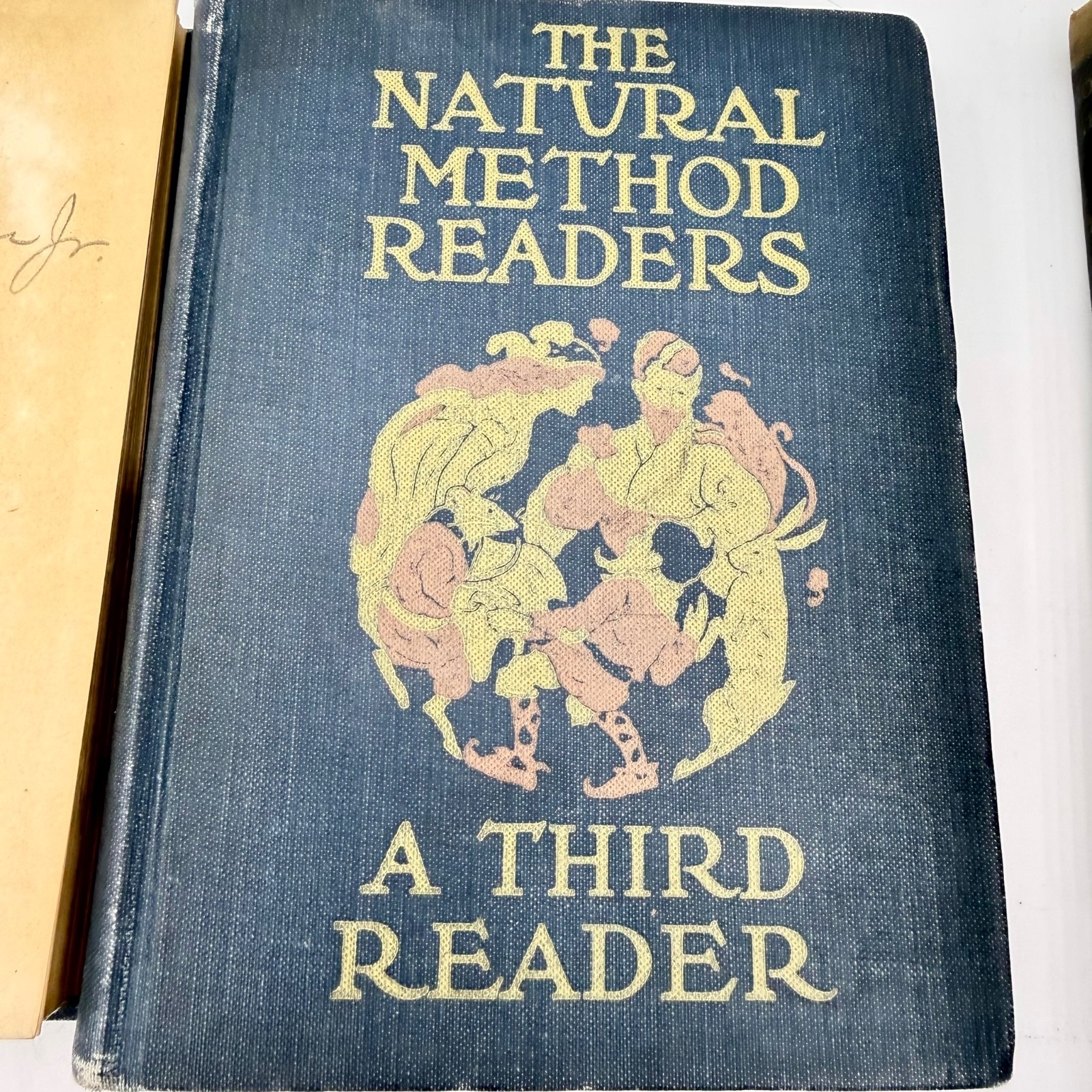 Antique Natural Method Readers Set 1st 2nd 3rd McManus Haaren Scribner 1914-1916