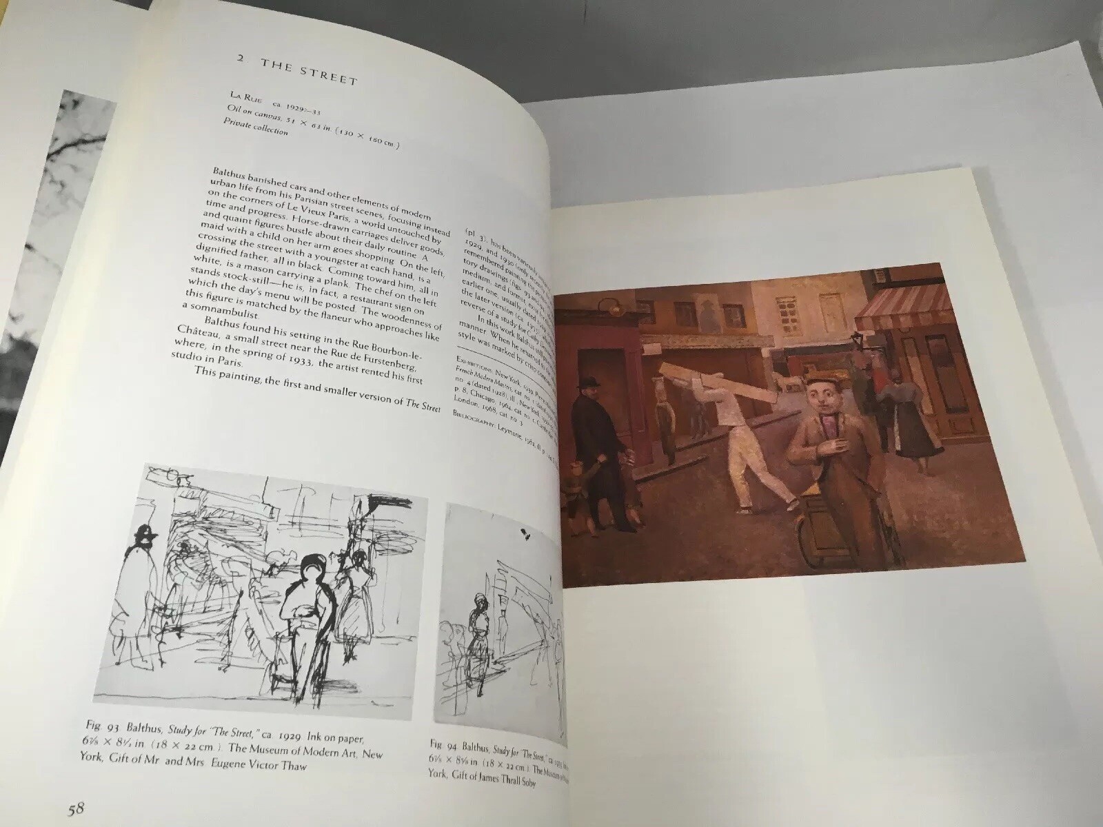 Balthus Paintings Metropolitan Museum of Art Sabine Rewald 1984