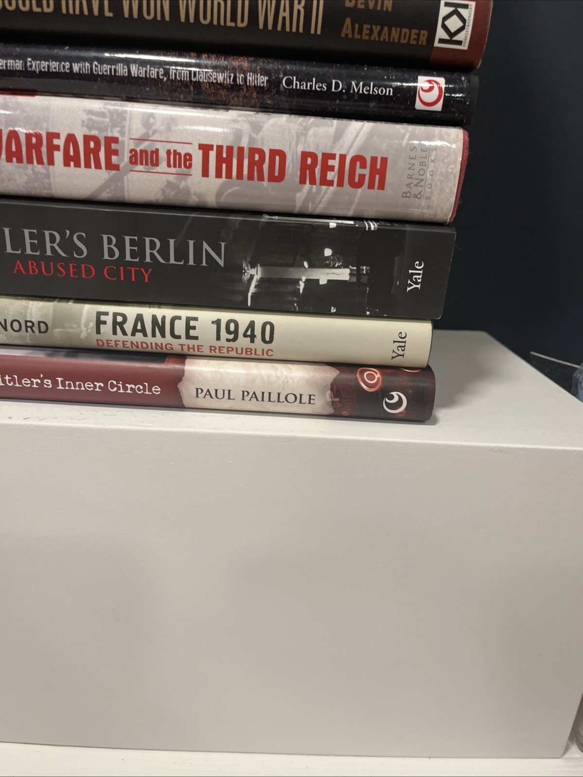 World War II Europe Nazi Germany Hitler Holocaust Third Reich – Book Lot Of 12