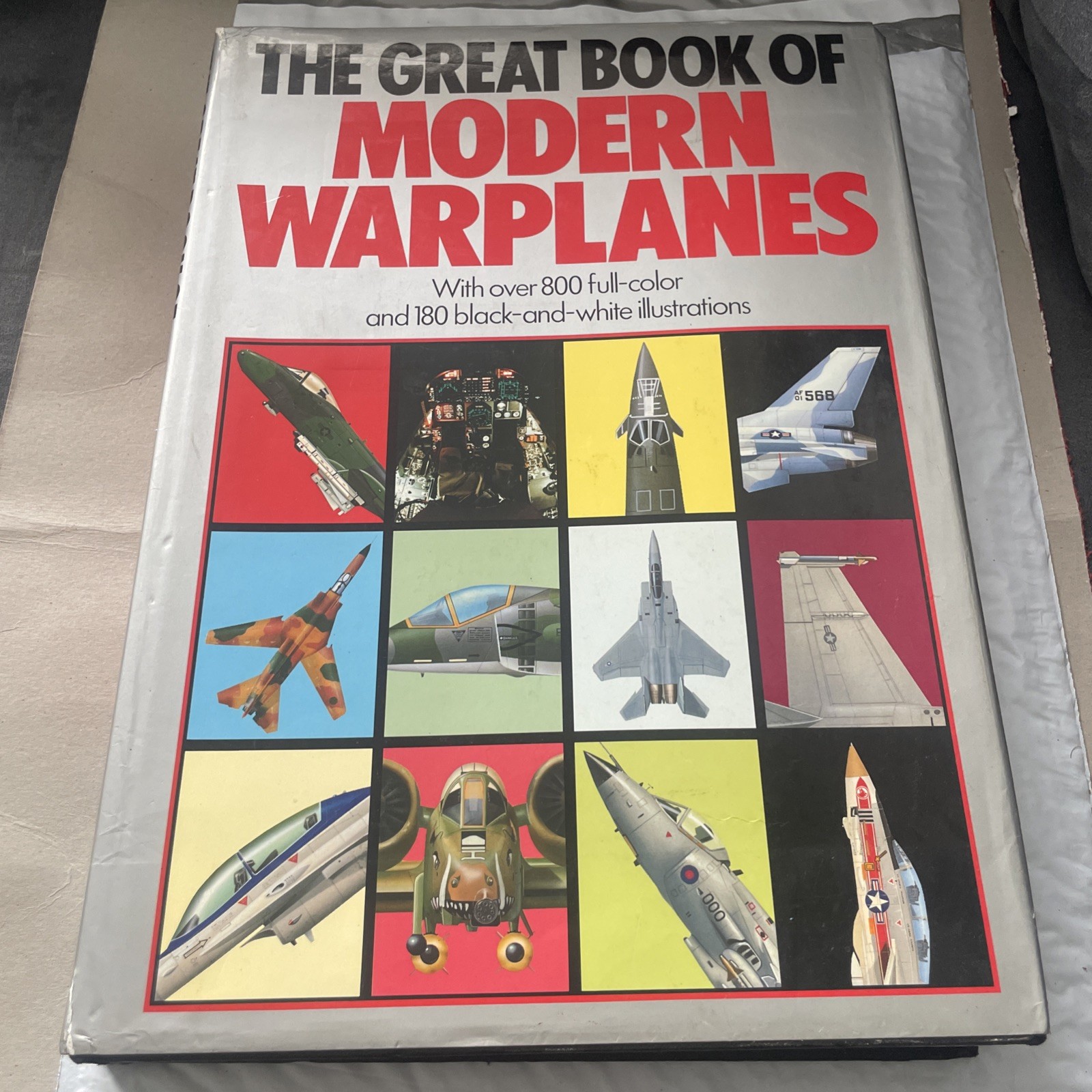 The Great Book of Modern Warplanes by Sweetman, Bill Hardback Book~ 648 Pages