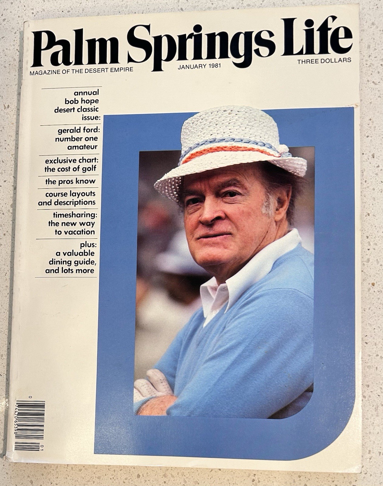 Palm Springs Life Magazine January 1981 Annual Bob Hope Desert Classic Issue