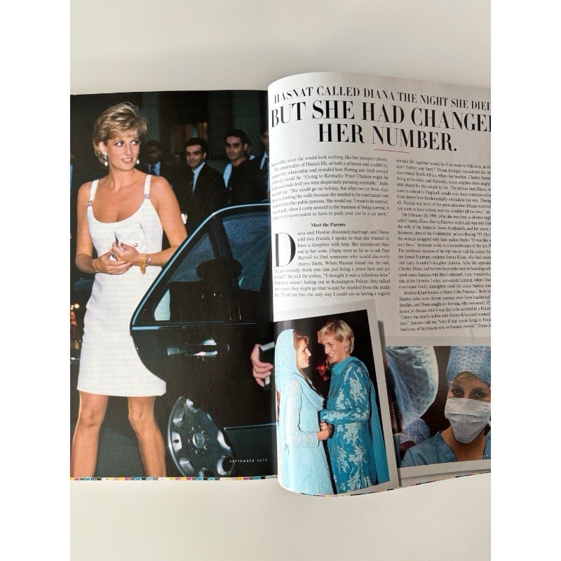 VANITY FAIR September 2013 Princess Diana Cover – Style Issue, 362 Pages