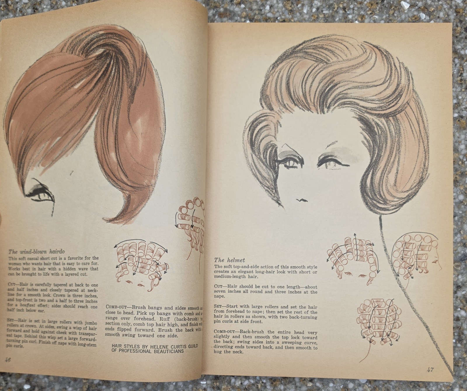 1964 Family Circle Guide to Beauty Vintage 1960s Makeup Hair Style Mod Book PB