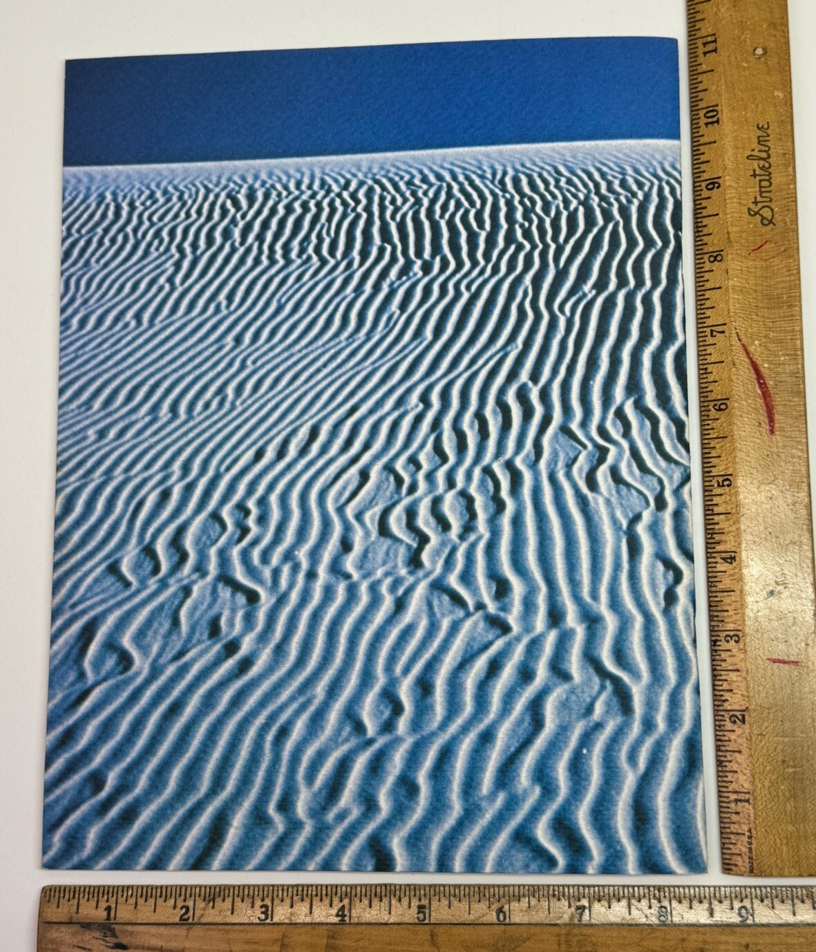 White Sands Wind Sand and Time by Richard Atkinson SC Book 1977 VTG Illustrated