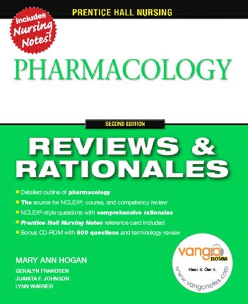 Pharmacology Juanita, Warner, Lynn, Frandsen, Geralyn, Hogan, Mar