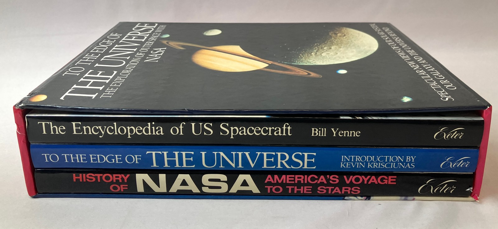 NASA COLLECTION BOX SET To the Edge of Universe, History of NASA, Encyclopedia