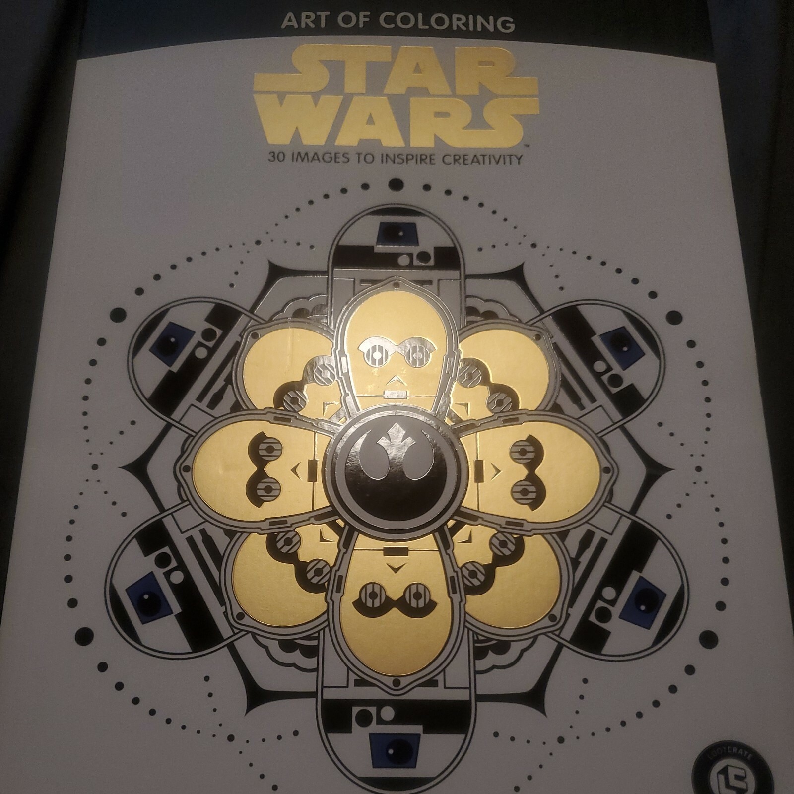 Star Wars Art Of Coloring Book 30 Images To Inspire Creativity Lootcrate Edition