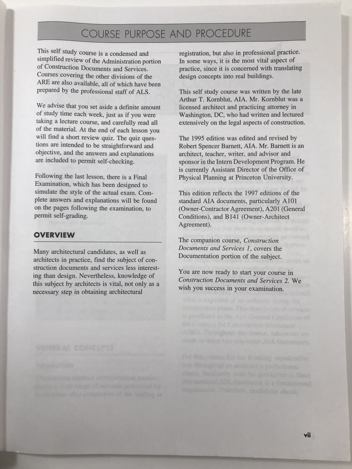 Construction Documents and Services 2 by Arthur Kornblut (2004, Paperback)