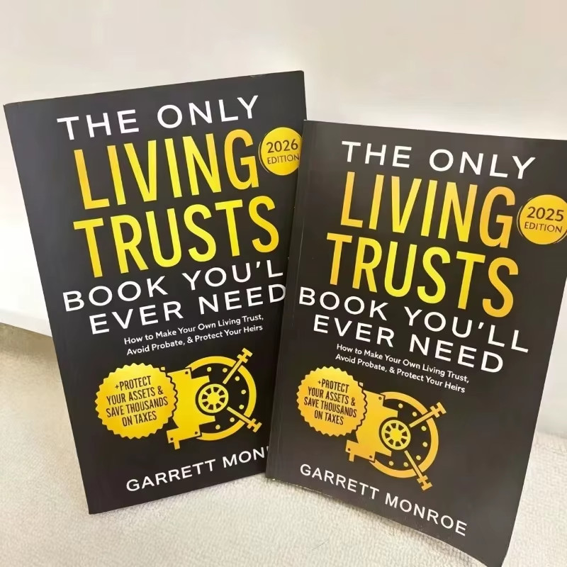 2 Books The Only Living Trust Book You Need 2025/2026