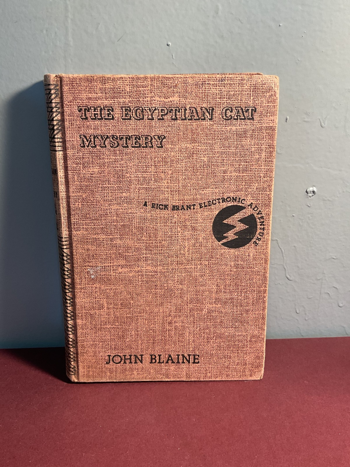 The Egyptian Cat Mystery Rick Brant Electronic Adventure John Blaine 1961 HC