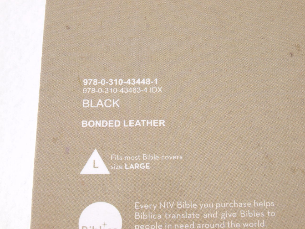 Zondervan NIV Life Application Study Bible Indexed Black Leather 1984 2011 USA