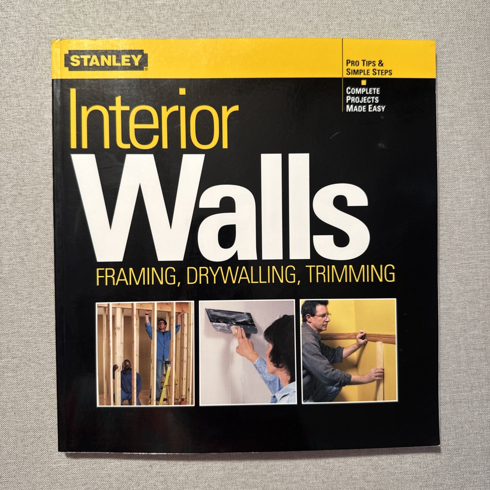 Interior Walls : Framing, Drywalling, Trimming by Ken Sidey (2003, Trade…