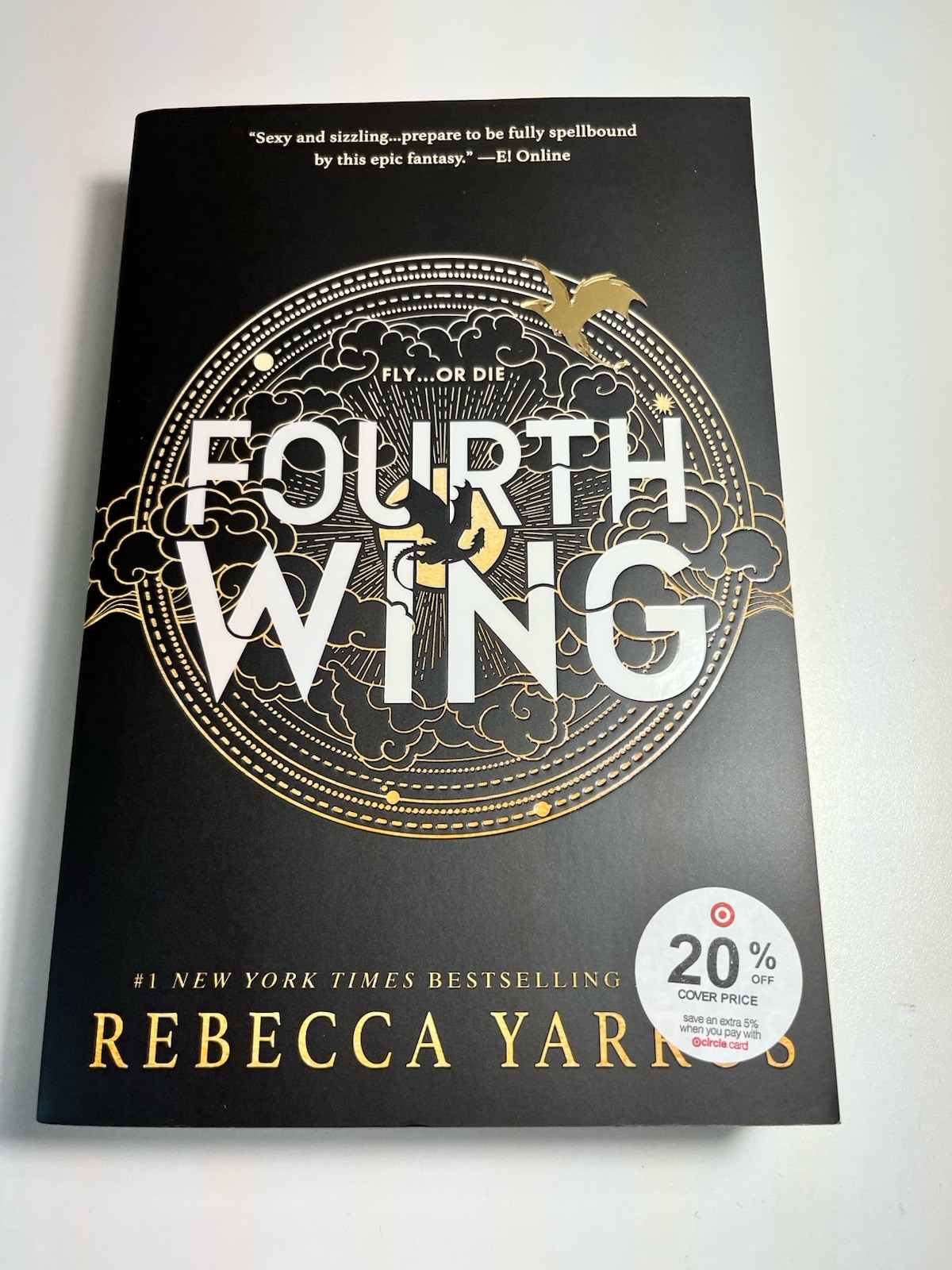 Fourth Wing (The Empyrean Ser.) by Rebecca Yarros Paperback, Red Tower Books