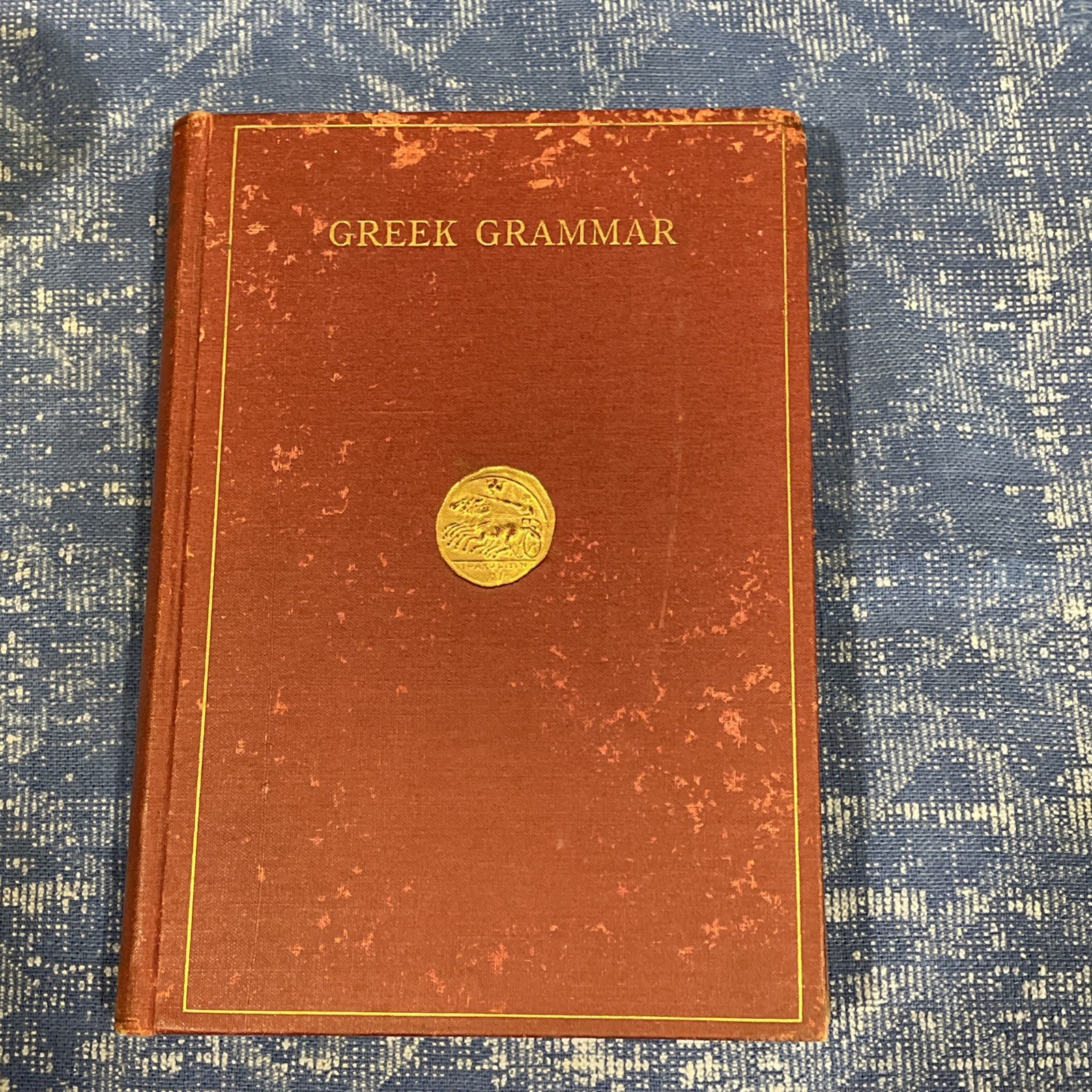 A GREEk GRAMMAR by Herbert Weir Smyth, Harvard Professor, 1916 HC First Ed.