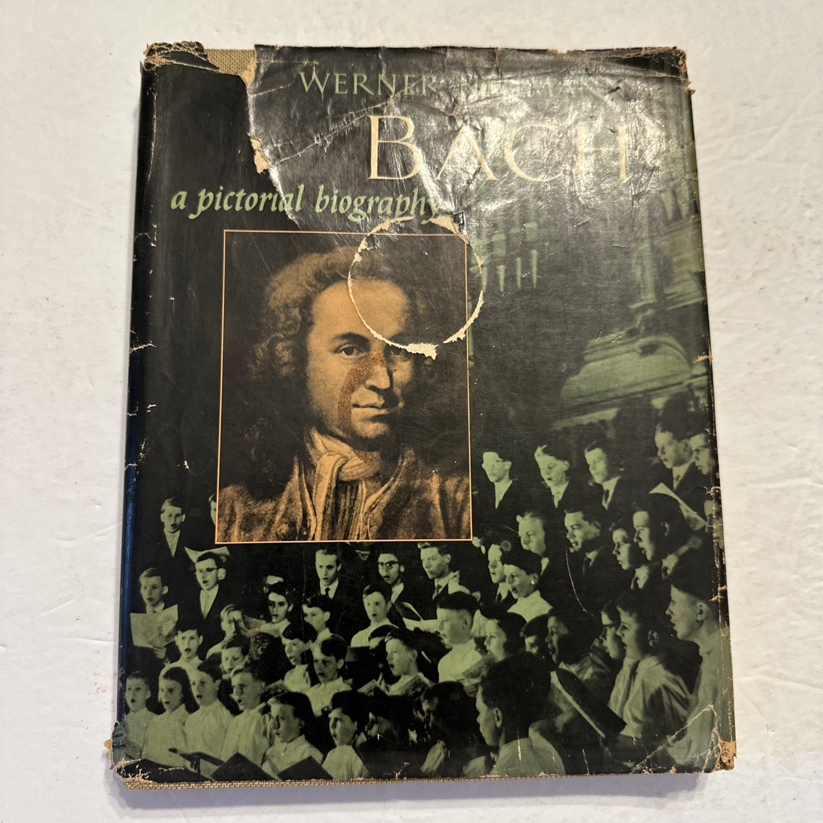 Bach A Pictorial Biography by Werner Neumann 1961 HCDJ Book Thames And Hudson