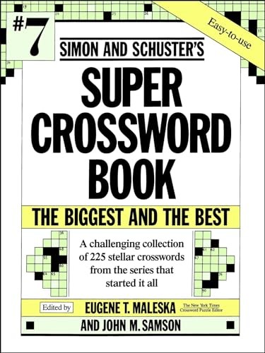 Simon & Schuster Super Crossword Pu…, Maleska, Eugene