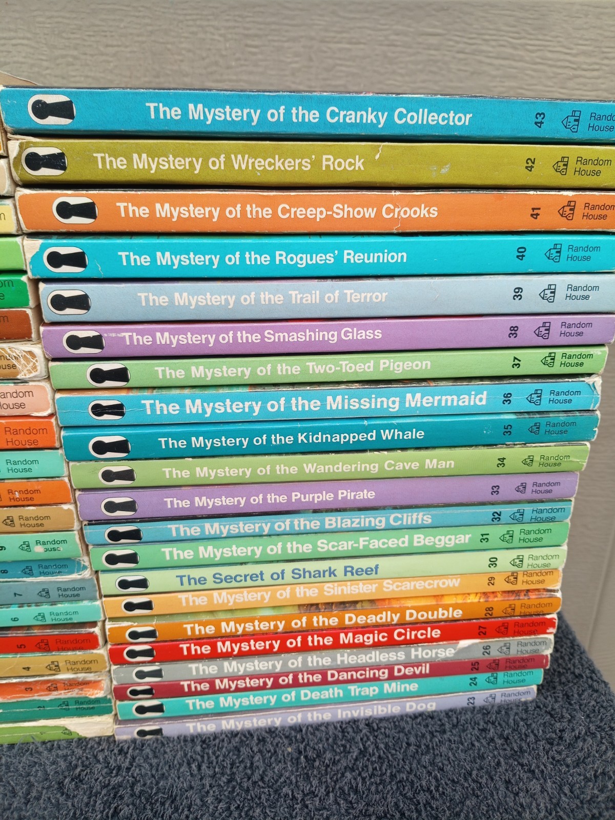 Complete Set All 43 Alfred Hitchcock Three Investigators Keyhole Books 1-43 ’80s