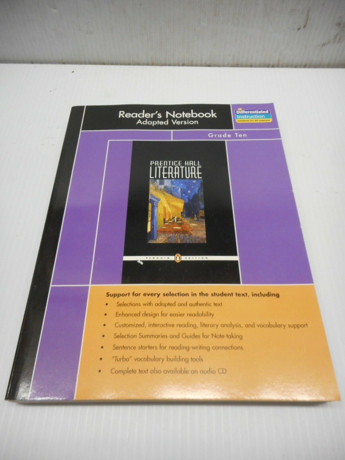 Prentice Hall Literature Reader’s Notebook Adapted Version Grade 10 Paperback
