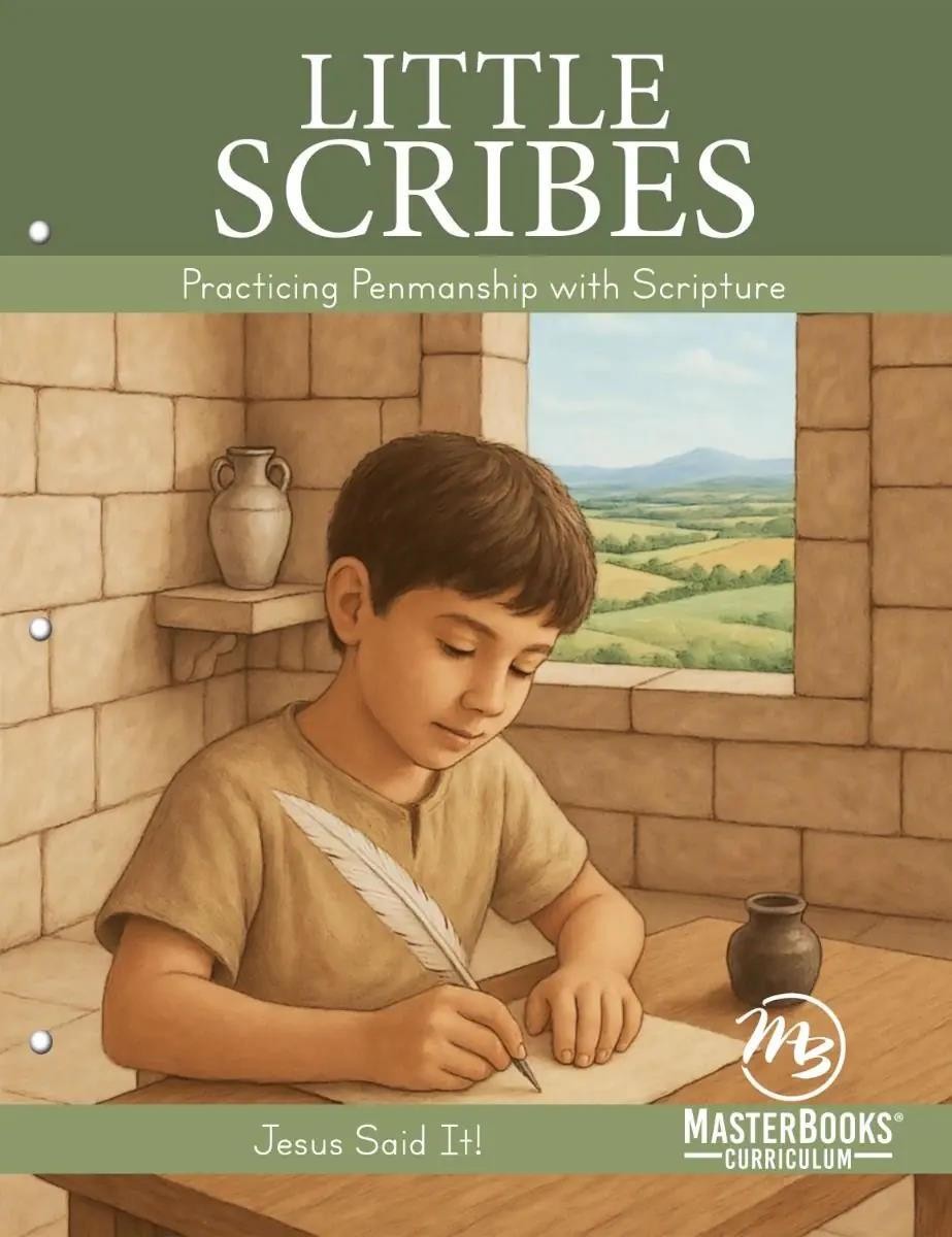 New Master Books LITTLE SCRIBES Practicing Penmanship with Scripture Grade 1 & 2