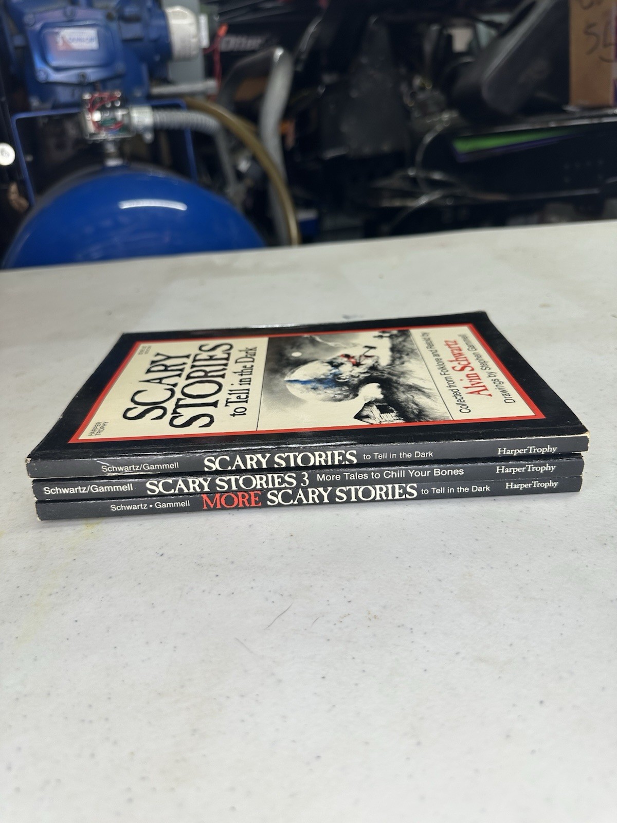 Vintage Scary Stories To Tell In The Dark Trilogy- Original Stephen Gammell Art