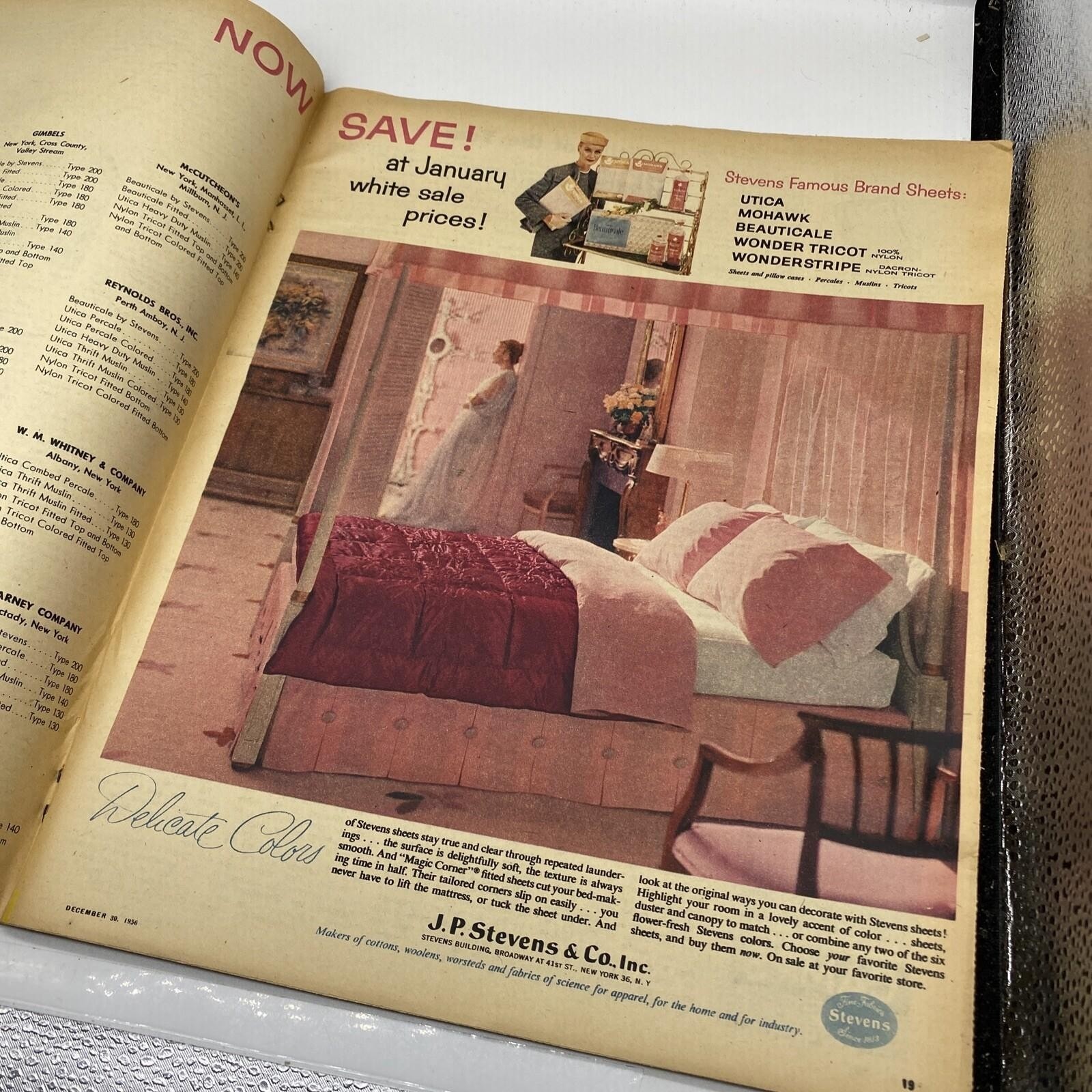 New York Times Magazine DEC 3, 1956 – Year Recap – Politics – Amazing Ads