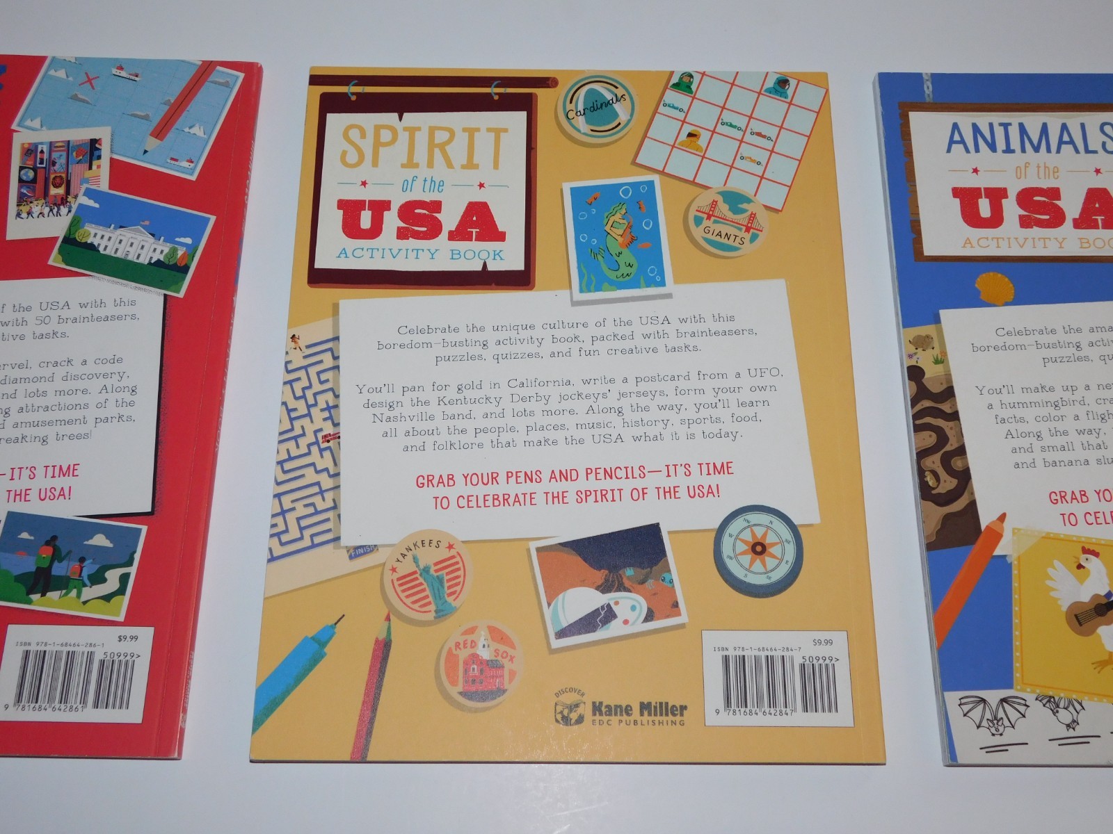 KANE MILLER – ANIMALS OF THE USA – SPIRIT OF THE USA – MARVELS OF THE USA BUNDLE