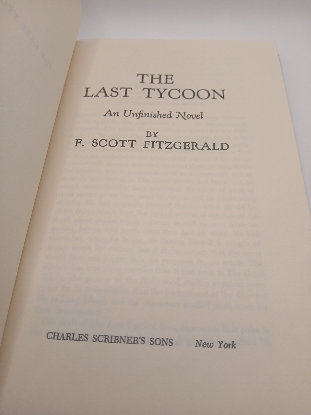 F. Scott Fitzgerald Set Of 4 Hardcover Novels~Charles Scribner’s Sons VGC