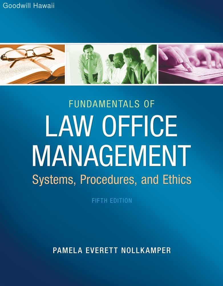 Fundamentals of Law Office Management