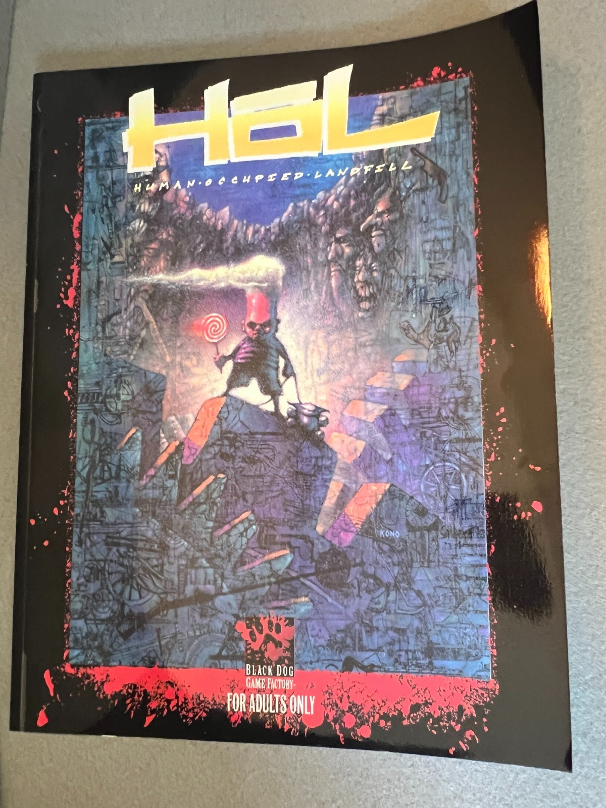 HoL: Human Occupied Landfill – White Wolf – Black Dog Game Factory – 1995