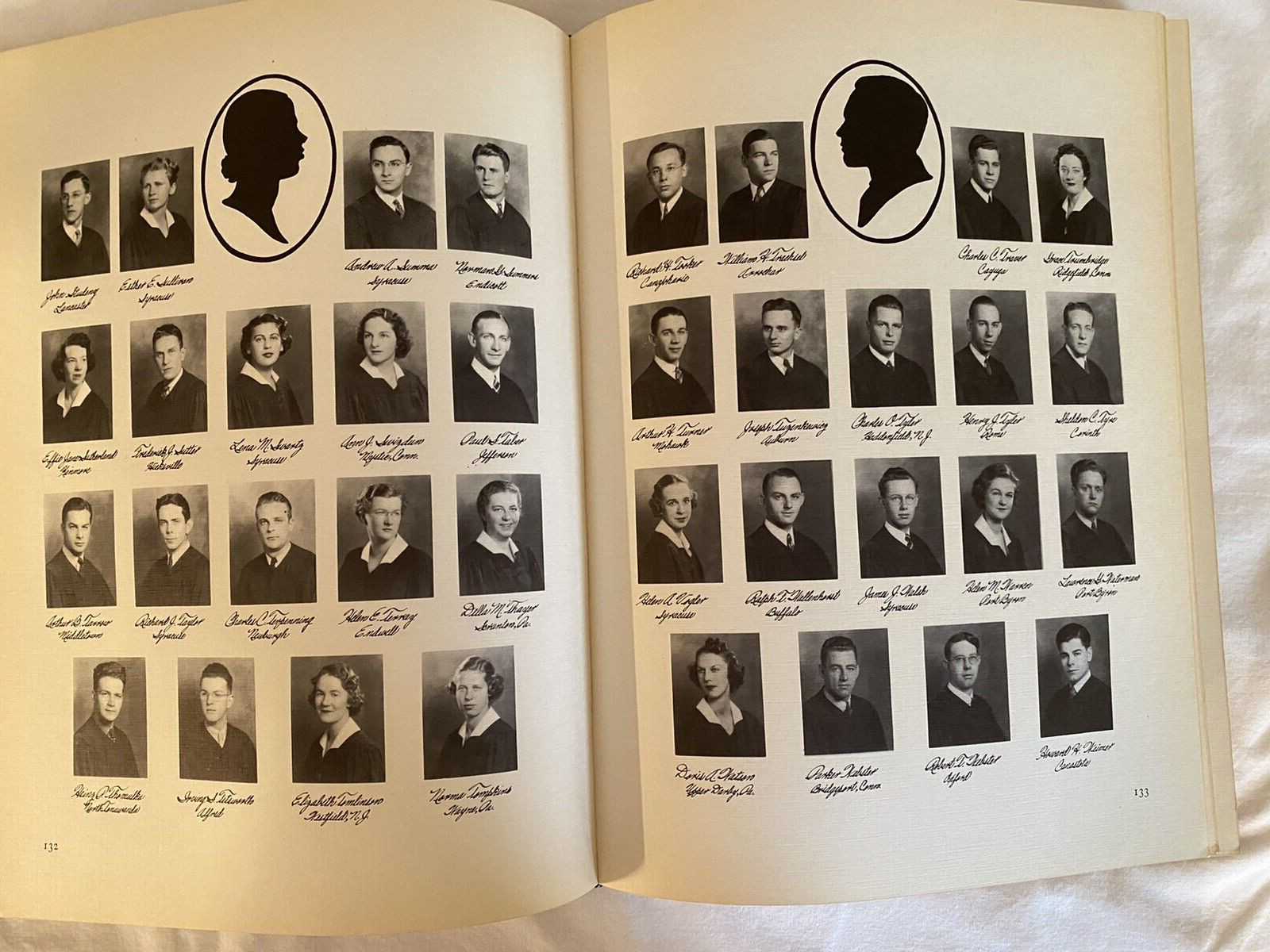 The 1938 Onondagon Syracuse University Vol No LV 328 Pages Hardback