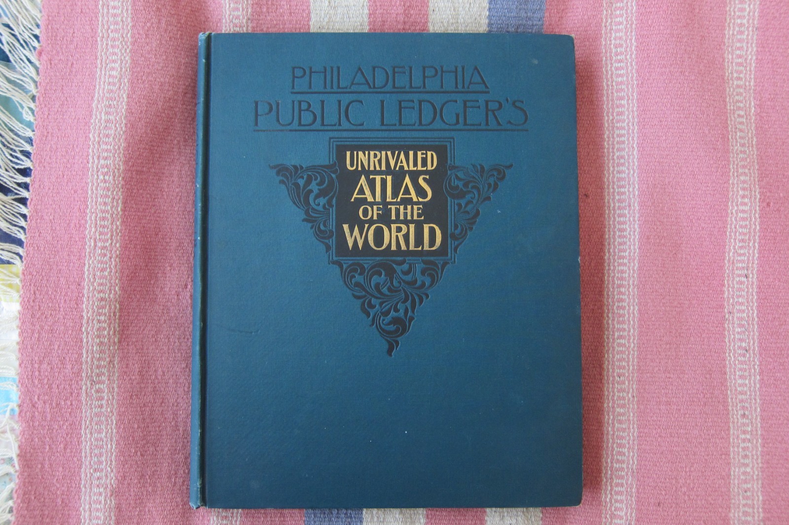 Antique 1898 Philadelphia Public Ledger’s Unrivaled Atlas of the World~ Maps