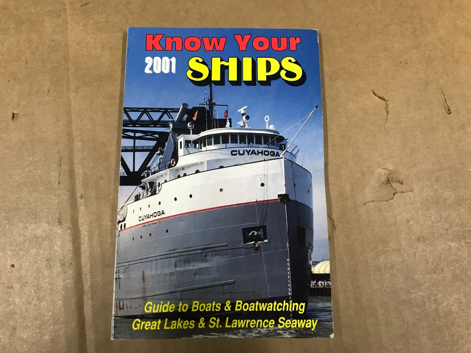 2001 Know Your Ships – Paperback Book